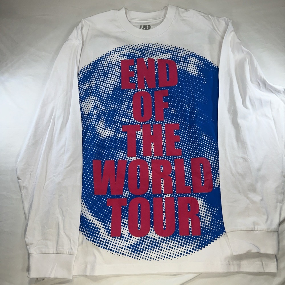 The Kid Laroi TKL  End of the World Long Sleeve Tour T Shirt  2022 Large NWOT